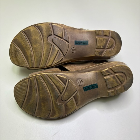 Josef Seibel Nina Women’s Size 36 Tan Leather Velcro Strap On Sandal Shoe Summer - Picture 10 of 10